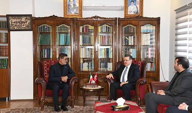 BAŞKAN GENÇ’TEN İRAN BAŞKONSOLOSLUĞU'NA TAZİYE ZİYARETİ