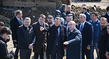 BAŞKAN GENÇ, UZUNKUM'DA SAHA ÇALIŞMALARINI BAŞLATTI