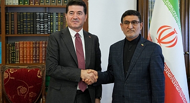 BAŞKAN KAYA’DAN İRAN BAŞKONSOLOSU MOHEBATİ'YE TAZİYE