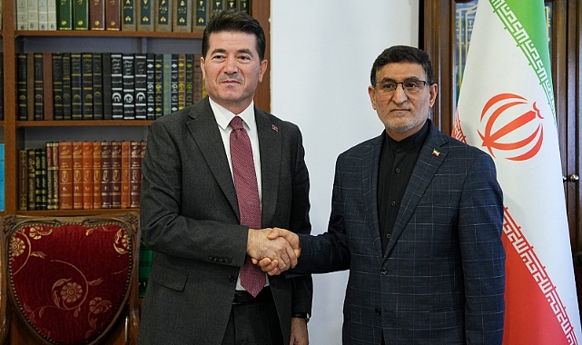 BAŞKAN KAYA’DAN İRAN BAŞKONSOLOSU MOHEBATİ'YE TAZİYE