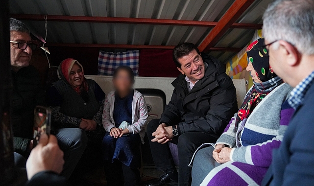 BAŞKAN KAYA'DAN MAĞDUR ANNEYE YARDIM ELİ 