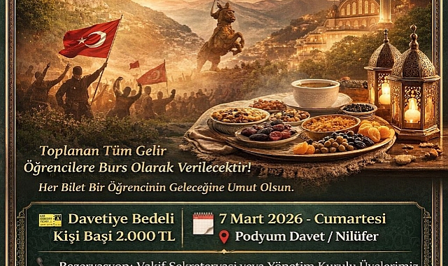 BURSA-ARTVİN VAKFINDAN ANLAMLI İFTAR