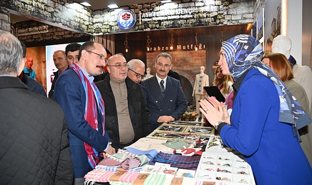 BÜYÜKŞEHİR’İN STANDINA YOĞUN İLGİ