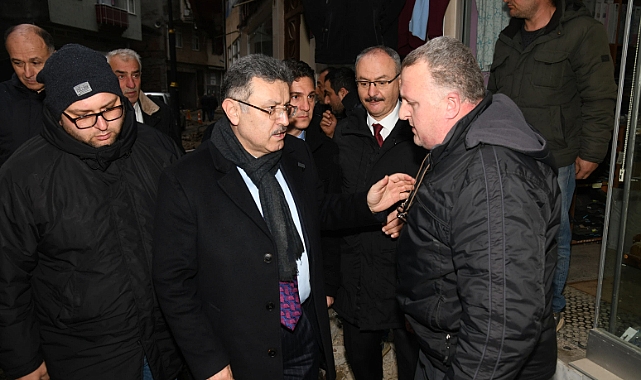 DERNEKPAZARI'NDA BÜYÜKŞEHİR İMZASI