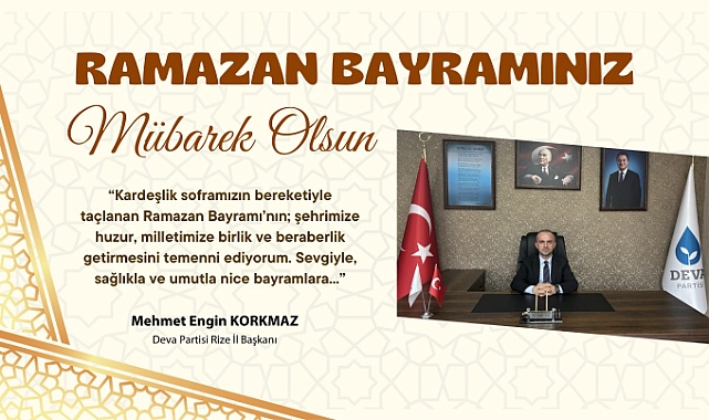 DEVA PARTİSİ RİZE 