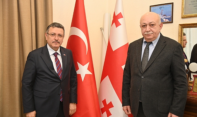 GENÇ'TEN GÜRCİSTAN BAŞKONSOLOSLUĞU'NA TAZİYE ZİYARETİ
