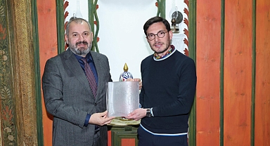 GÖKHAN SARAL'DAN, BAŞKAN YAZICIOĞLU'NA DESTEK ZİYARETİ