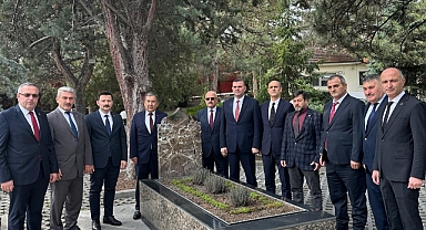MHP TRABZON, BAŞBUĞ TÜRKEŞ'İ DUALARLA ANDI