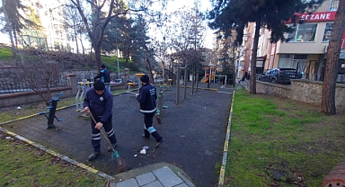 ORTAHİSAR BELEDİYESİ’NDEN PARK VE BAHÇELERE BAHAR DOKUNUŞU