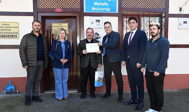 ORTAHİSAR'DAN MUHTARLARA TEŞEKKÜR BELGESİ