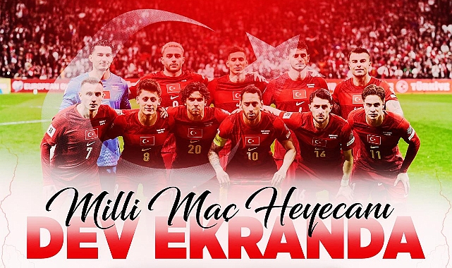 TRABZON, DEV MAÇI MEYDAN'DA İZLEYECEK