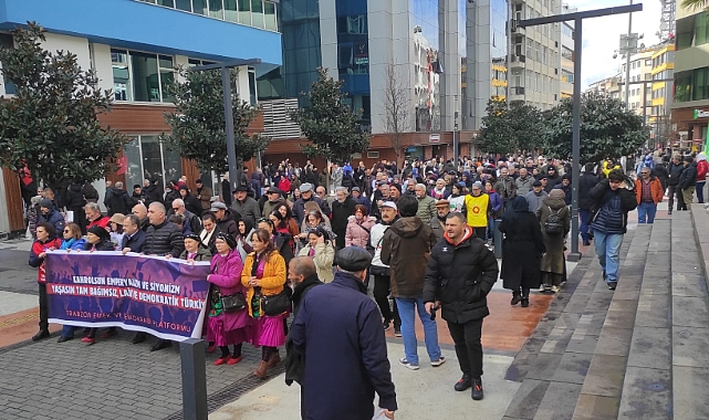 TRABZON EMEK VE DEMOKRASİ PLATFORMUNDAN, ABD VE İSRAİL'E TEPKİ!