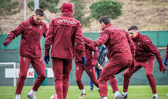 TRABZONSPOR, BAŞAKŞEHİR MESAİSİNE DEVAM ETTİ