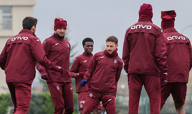 TRABZONSPOR, KAYSERİ MESAİSİNE DEVAM ETTİ 