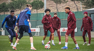 TRABZONSPOR'UN KEYFİ YERİNDE... NEŞELİ İDMAN