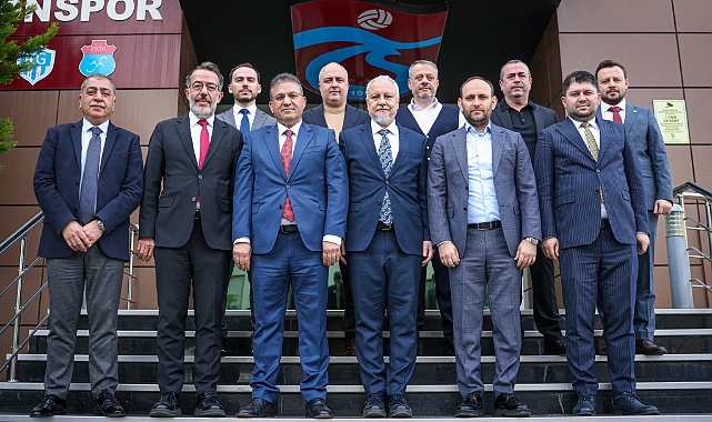 TÜRKİYE BAROLAR BİRLİĞİ'NDEN TRABZONSPOR'A ZİYARET