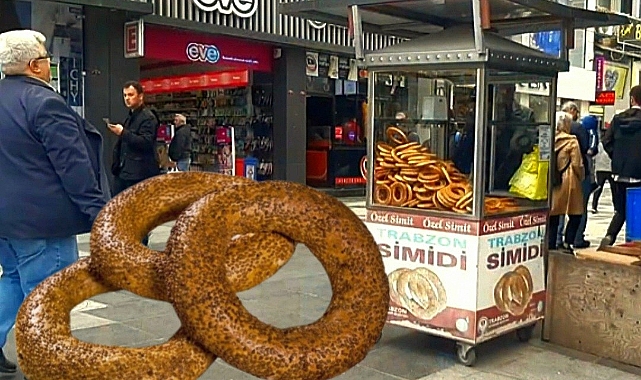 TRABZON'DA SİMİT ZAMLANDI