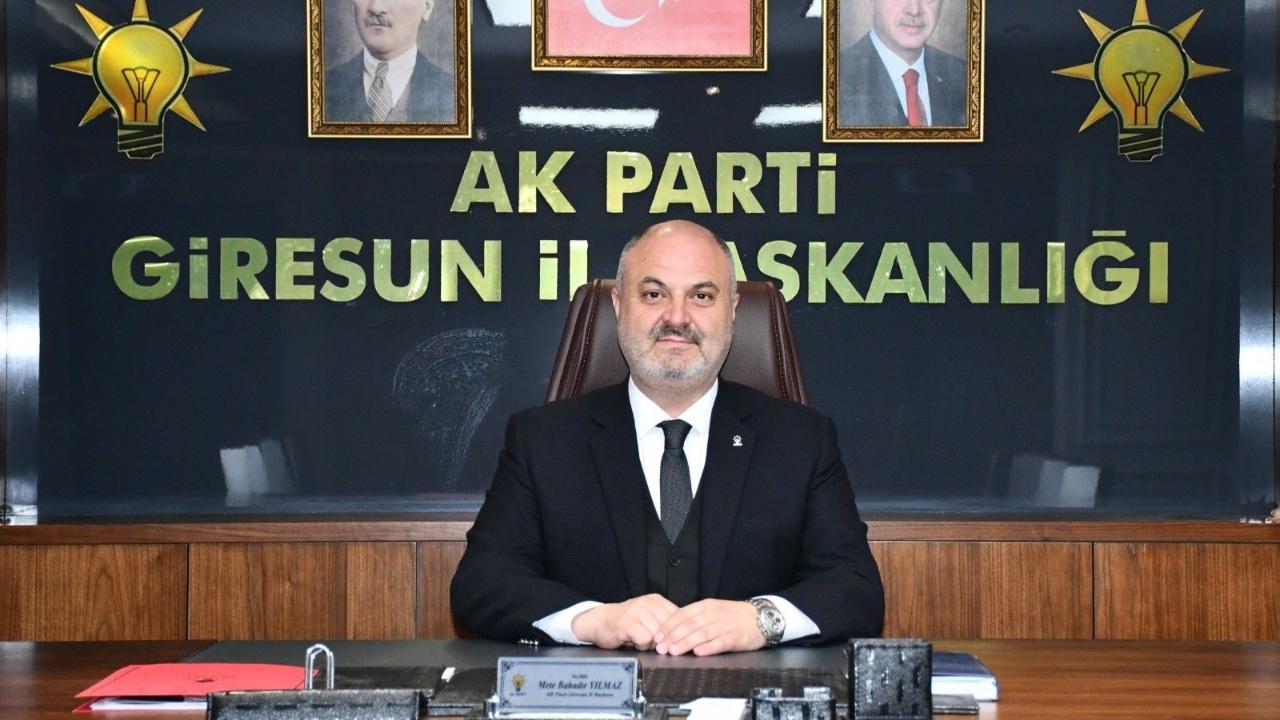 AK PARTİLİ YILMAZ'DAN MADEN AÇIKLAMASI!