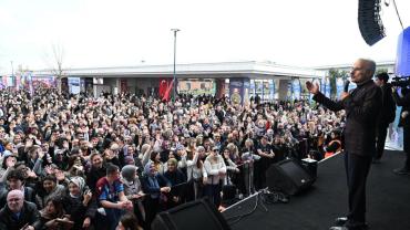 ANKARA TRABZON GÜNLERİNDE İNSAN SELİ