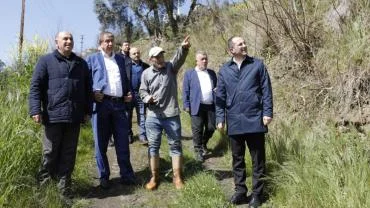 BAŞKAN EKİM SAHADA... ÇALIŞMALARI DENETLEDİ