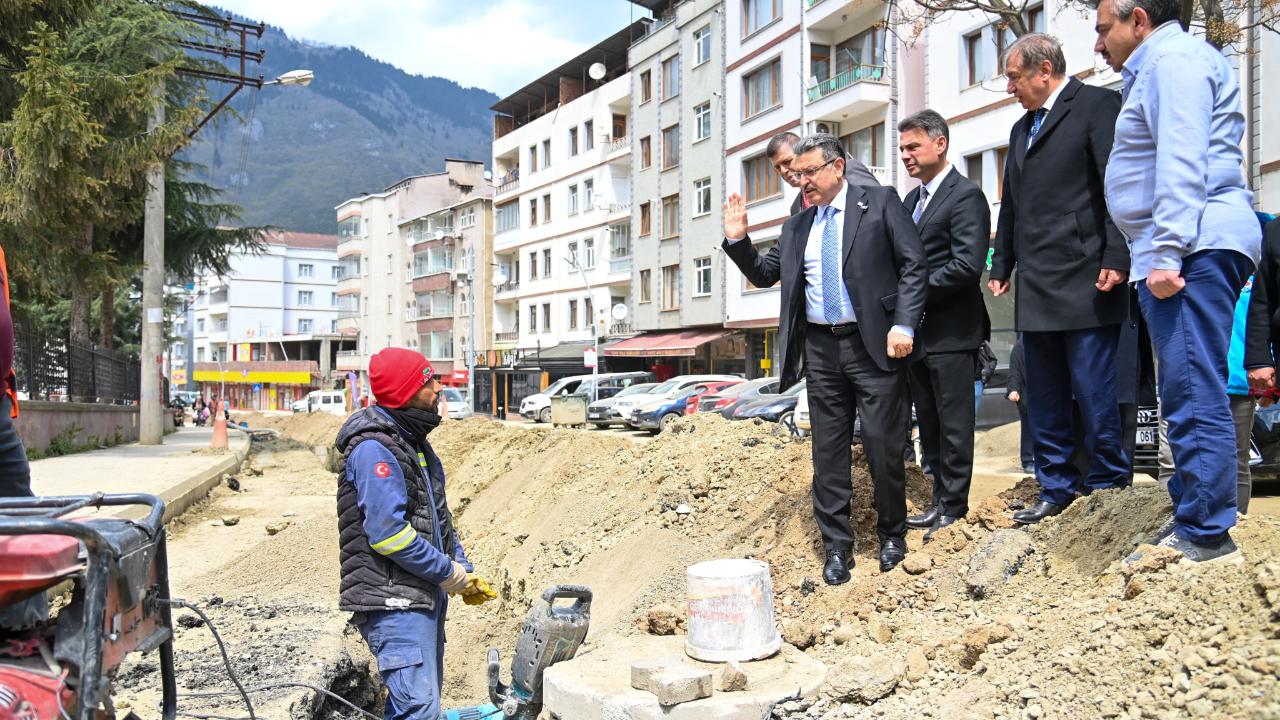 BAŞKAN GENÇ: MAÇKA'YA BÜYÜK YATIRIMLAR YAPIYORUZ
