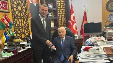 BAŞKAN SİVRİKAYA'DAN BAHÇELİ'YE ZİYARET