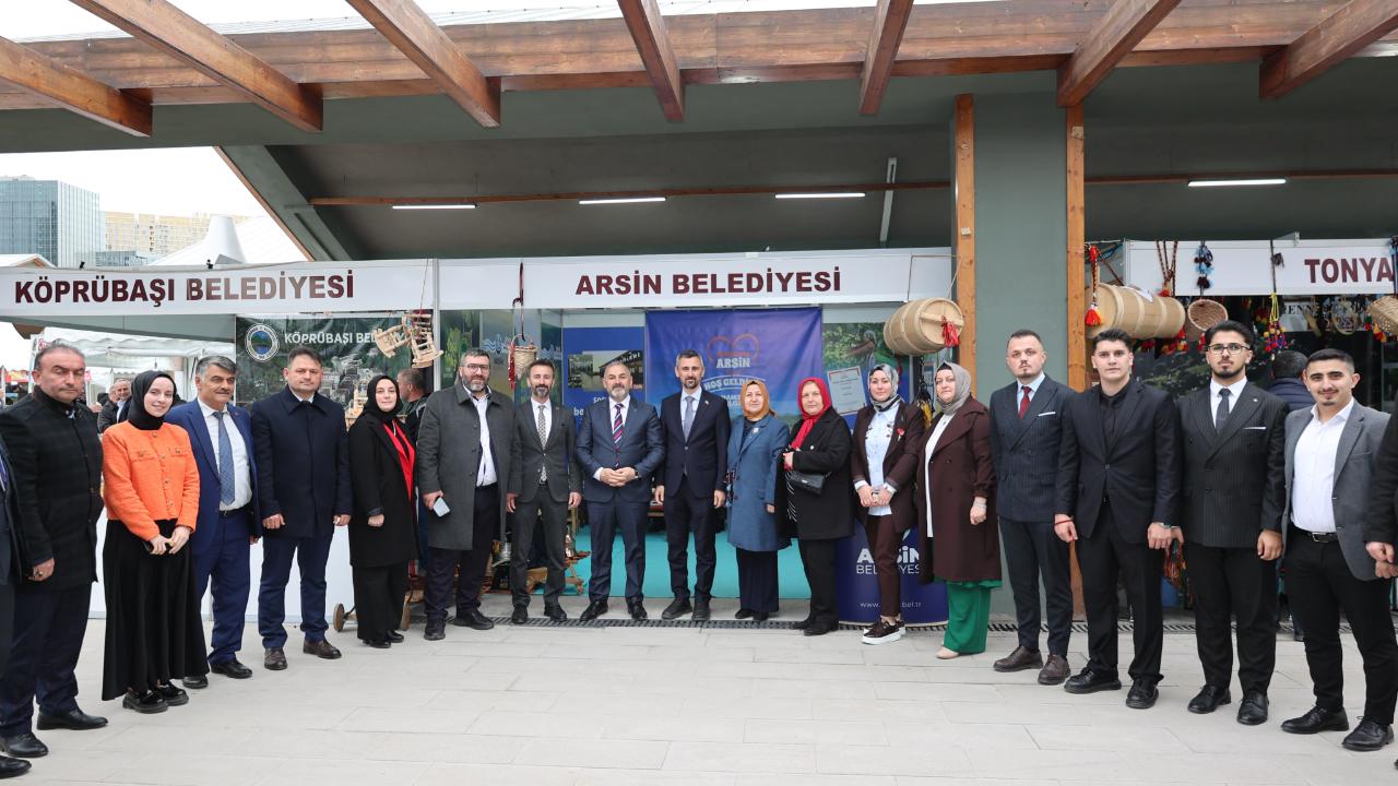 BAŞKENT'TE ARSİN STANDINA YOĞUN İLGİ