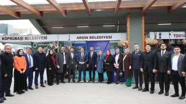 BAŞKENT'TE ARSİN STANDINA YOĞUN İLGİ