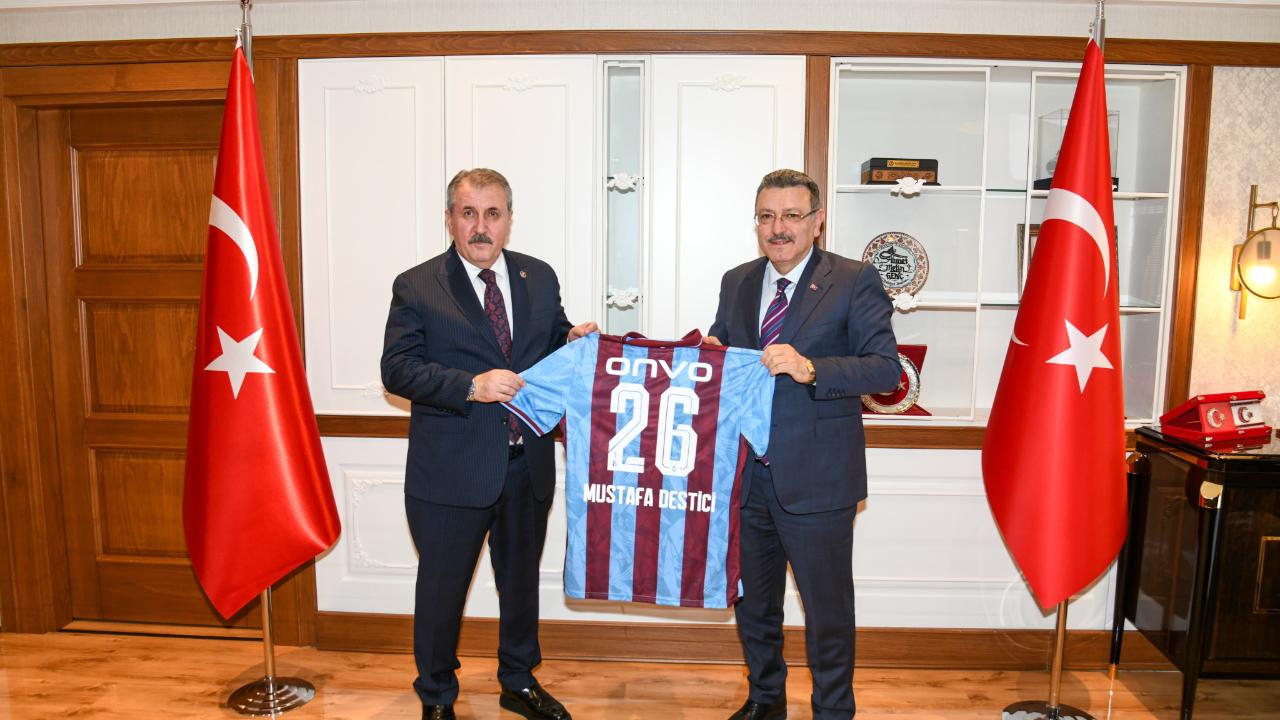 BBP GENEL BAŞKANI DESTİCİ’DEN BAŞKAN GENÇ’E ZİYARET