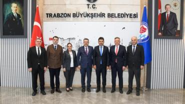 BOYRAZ'DAN BÜYÜKŞEHİR'E ZİYARET