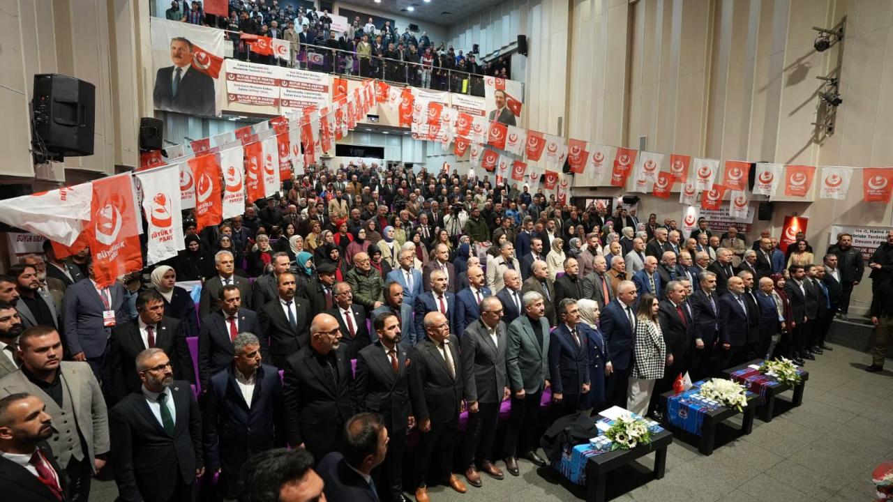 BÜYÜK BİRLİK TRABZON'DA KONGRE ŞÖLENİ