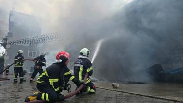 BÜYÜKŞEHİR İTFAİYESİNDEN 10 BİNİ AŞKIN OLAYA MÜDAHALE