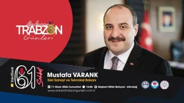 ESKİ BAKAN MUSTAFA VARANK, TRABZON GÜNLERİ’NDE
