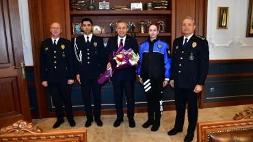 İL EMNİYET MÜDÜRÜ LOĞOĞLU'NDAN VALİ ŞAHİN'E ZİYARET