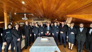 KAYMAKAM ARSLANTÜRK POLİS TEŞKİLATINI KABUL ETTİ