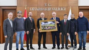 KESKİN VE EKİBİNDEN MURAT ZORLUOĞLU'NA ANLAMLI ZİYARET