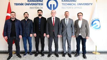 MAKİNE MÜHENDİSLERİNDEN KTÜ'YE ZİYARET