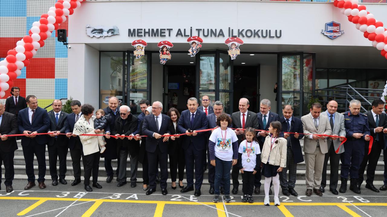 MEHMET ALİ TUNA İLKOKULU TÖRENLE AÇILDI