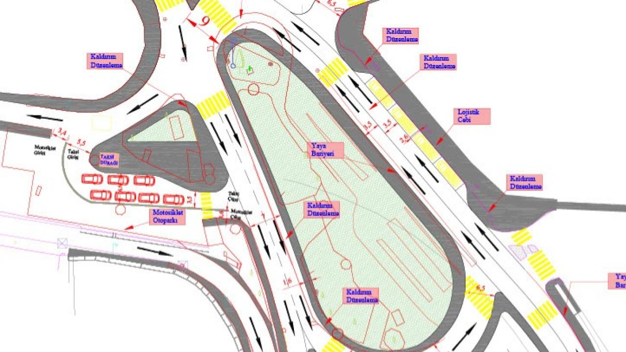 MEYDAN'DAKİ VİYADÜK ALTI DİNLENME ALANI OLACAK