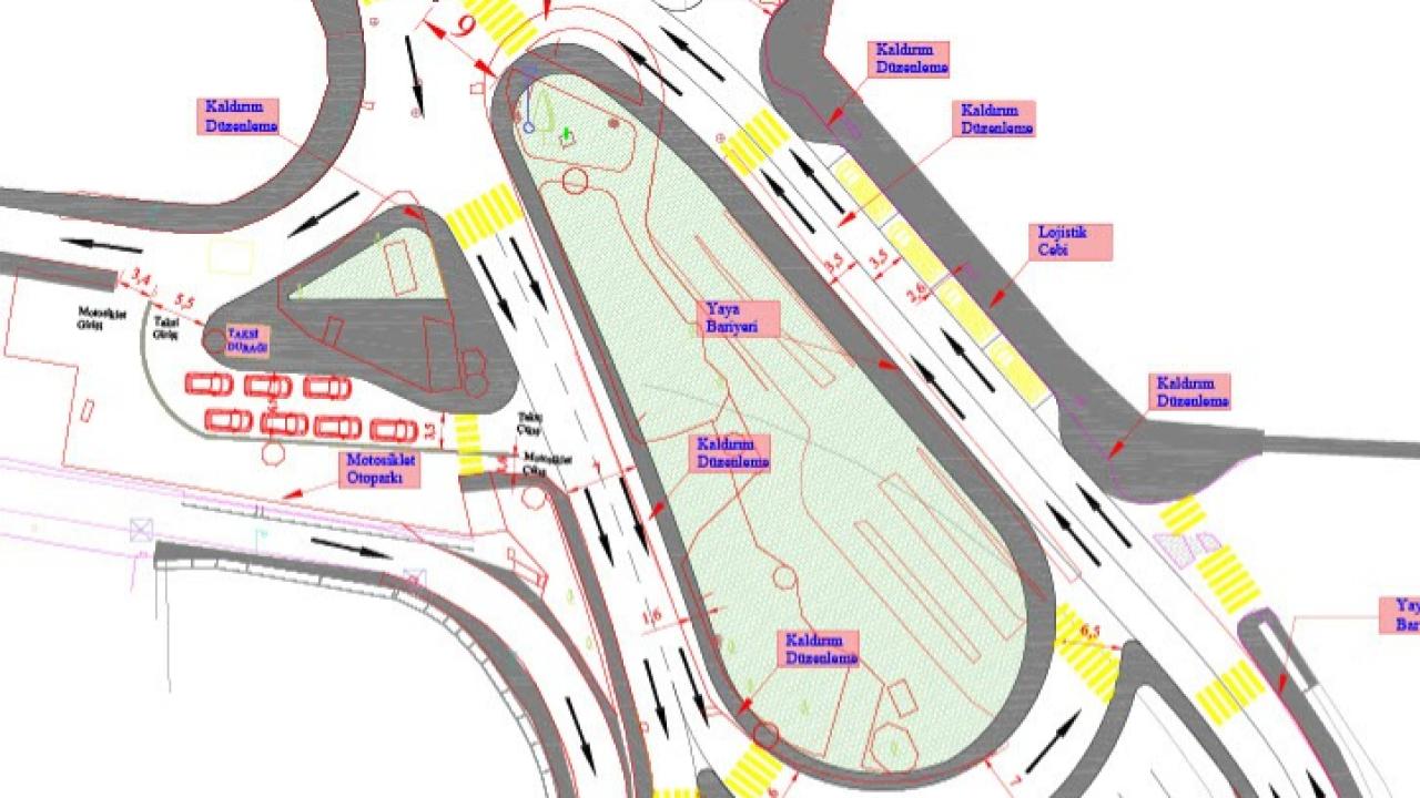 MEYDAN'DAKİ VİYADÜK ALTI DİNLENME ALANI OLACAK