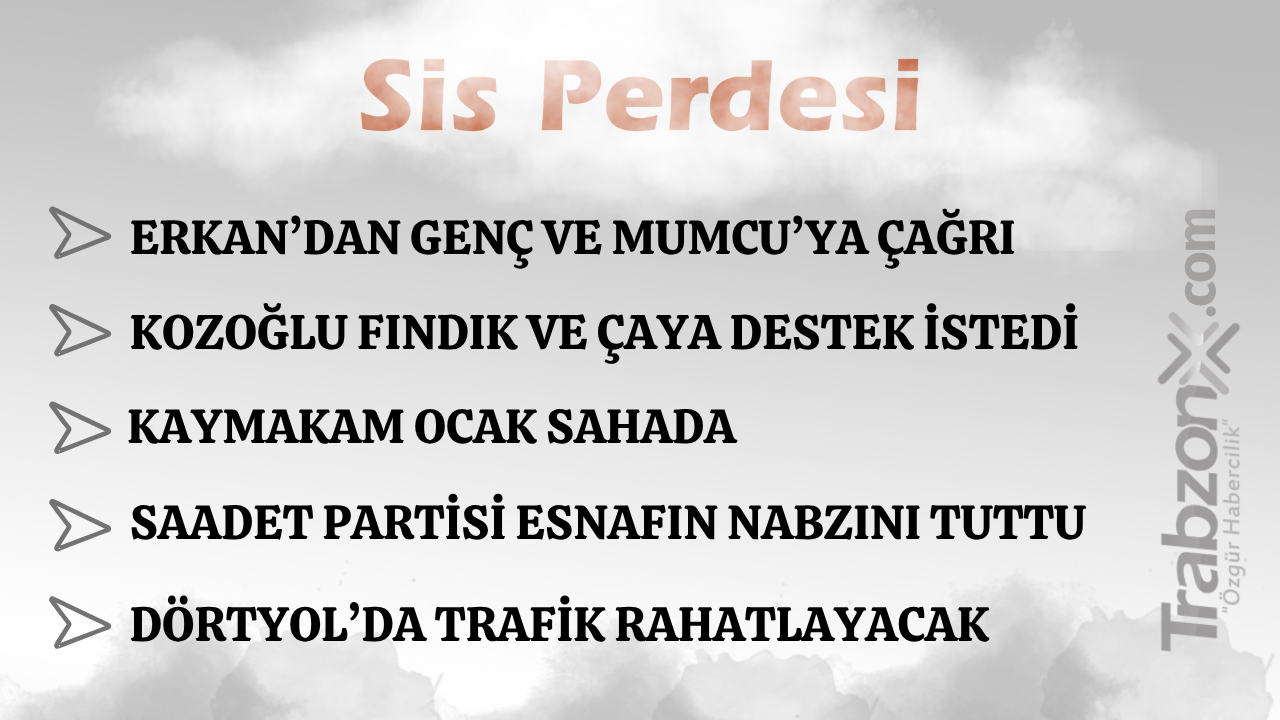 26.04.2026 SİS PERDESİ