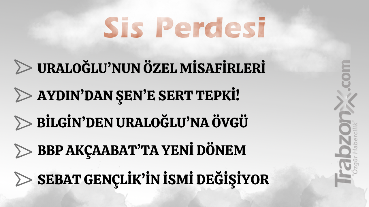 30.04.2026 SİS PERDESİ