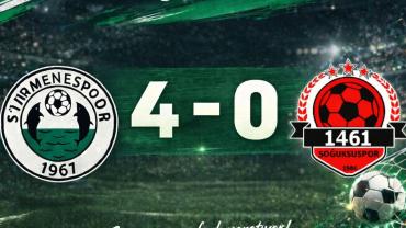 SÜRMENESPOR FARKLI KAZANDI