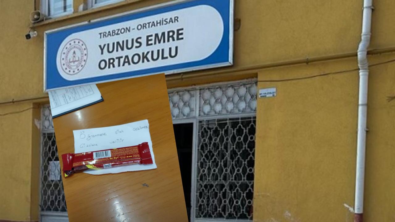 TRABZON'DA ÖĞRENCİLERDEN ÖRNEK DAVRANIŞ: HELAL OLSUN SİZE!