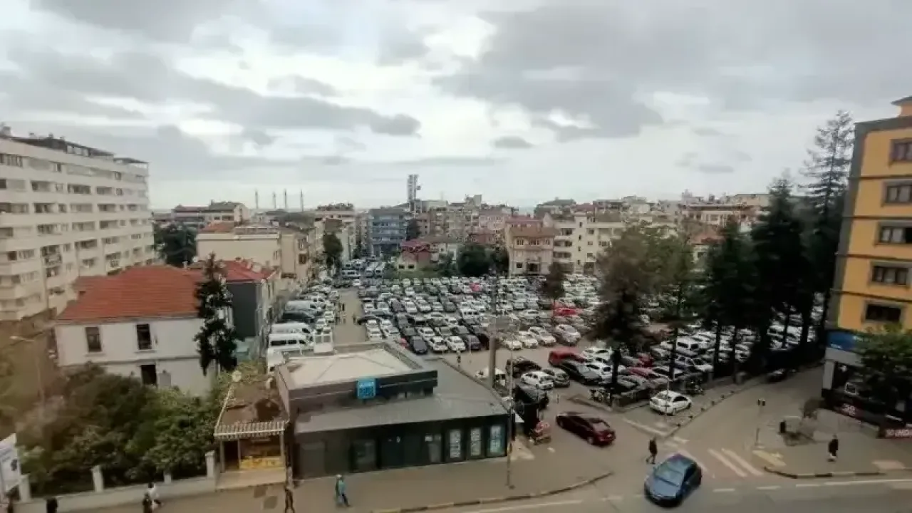 TRABZON'DA OTOPARK KRİZİ!