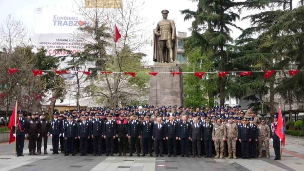 TRABZON'DA POLİS TEŞKİLATININ KURULUŞUNUN 181.YILI KUTLANDI
