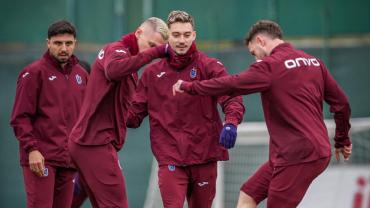 TRABZONSPOR, GÖZTEPE MESAİSİNE BAŞLADI