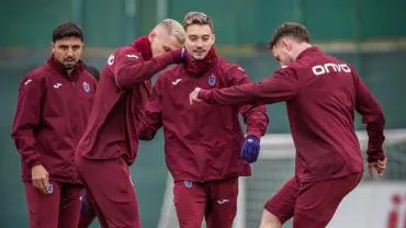 TRABZONSPOR, GÖZTEPE MESAİSİNE BAŞLADI