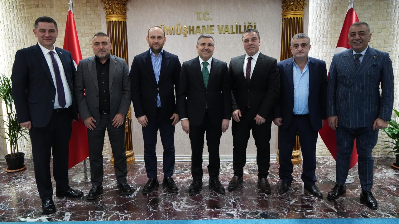 TRABZONSPOR YÖNETİMİNDEN VALİ ATAY'A ZİYARET