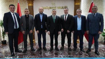 TRABZONSPOR YÖNETİMİNDEN VALİ ATAY'A ZİYARET